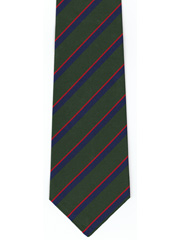 Royal Irish Regiment Striped Tie