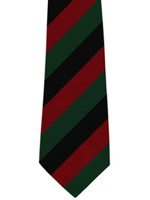 Yorkshire Regiment Striped Tie