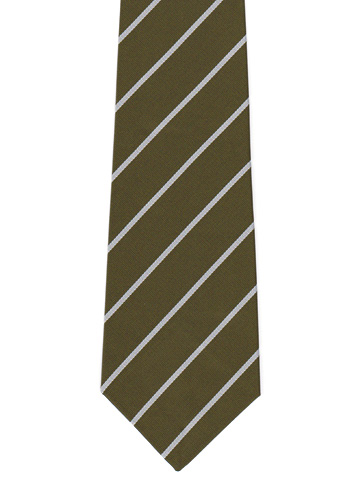 Green Howards striped tie