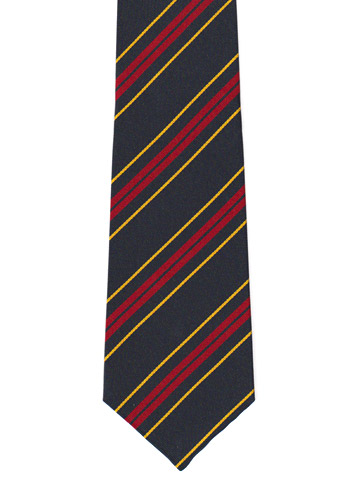 Royal Logistics Corps striped tie