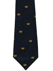 Royal Navy Chatham Logo Tie