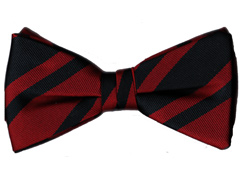 Royal Engineers striped bow tie