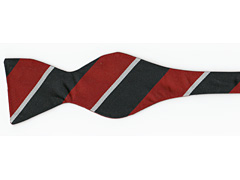 RAF Silk Stripe Bow Tie