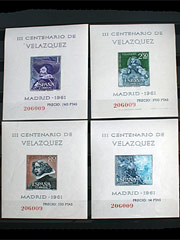 Spain 1961 300th Anniversary Velazquez Miniature Sheets 