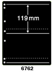 Prinz-System 7-ring 6762 Stamp Display Sheets