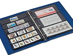 Prinz-system used to display a stamp collection