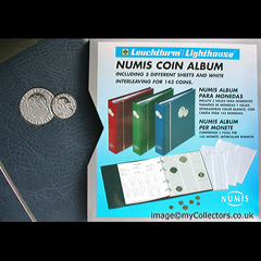 Numis Coin Album - Blue Image 2