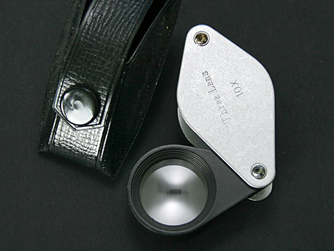 Hilkinson 20mm 10x Folding Metal Magnifier