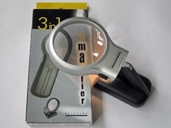 Keepsake 3in1 illuminated Magnifier 3x 