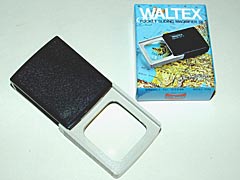Waltex pocket slide lens magnifier