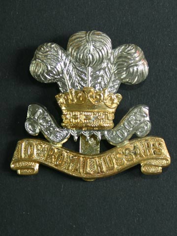 10th Royal Hussars Cap Badge