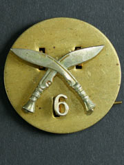 6th Gurkha Rifles Cap Badge