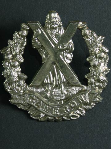 Cameron Highlanders Cap Badge