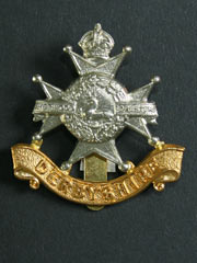 Derbyshire Regiment Sherwood Foresters GVIR Cap Badge