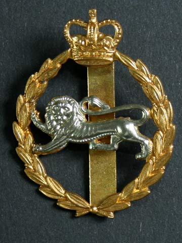 Kings Own Royal Border Regiment CAP BADGE sur un coussin chenille 2 Tailles