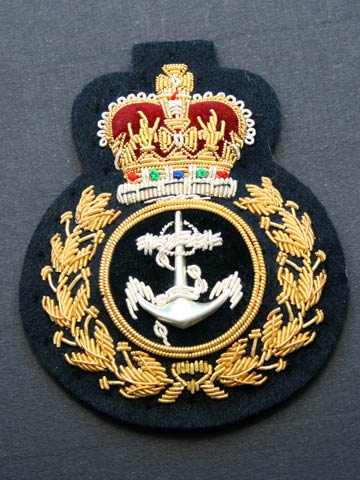 Royal Navy Fleet Chief Petty Officer QC Cap Badge