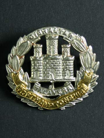 Northamptonshire Regiment Cap Badge