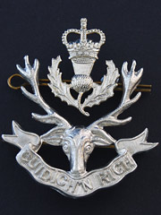 Queens Own Highlanders Cap Badge