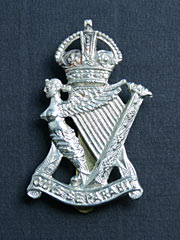 Royal Irish Regiment (QC) Cap Badge