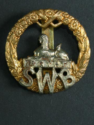 South Wales Borderers Cap Badge