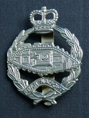 Royal Tank Regiment (QC) Cap Badge Image 2