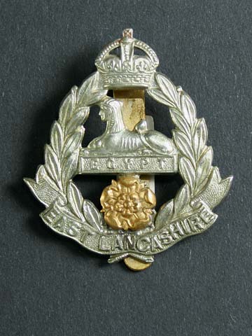 East Lancashire Regiment Cap Badge