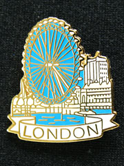 London Eye Lapel Badge