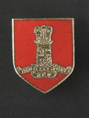 11th Hussars Lapel Badge