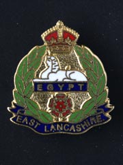 East Lancashire Regiment lapel badge