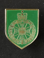 Royal Green Jackets lapel badge
