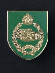 Royal Tank Regiment lapel badge