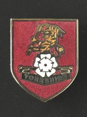 Yorkshire Regiment lapel badge