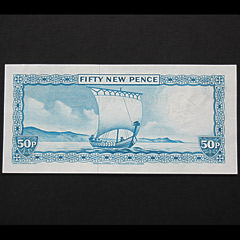 Isle of Man Fifty New Pence - Stallard