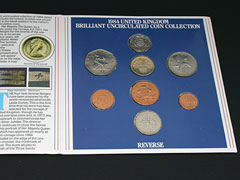 Royal Mint 1984 Uncirculated Coin Set Image 2