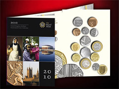 2010 Royal Mint Coin Year Set Image 2