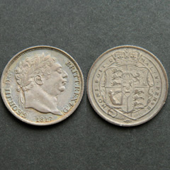 George 3rd 1817 Sixpence Image 2