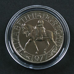 1977 Queens Silver Jubilee Crown