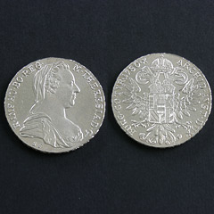 Maria Theresa Thaler Silver Coin