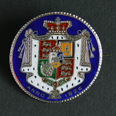 William IIII Enameled Halfcrown