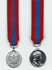1953 Coronation miniature medal QEII