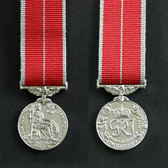 British Empire Miniature Medal - GVR - Military