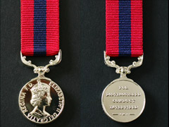 DCM QE2 Miniature Medal
