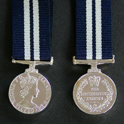 Distinguished Service EIIR Miniature Medal