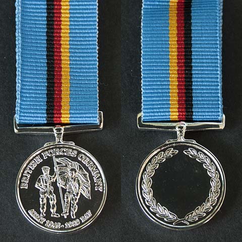 British Forces Germany Miniature Medal