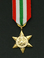 Italy Star Miniature Medal