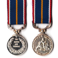National Service Miniature Medal