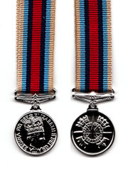 Afghanistan miniature medal qe2