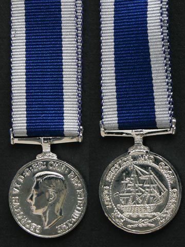 Royal Naval LSGC GeoVI Miniature Medal
