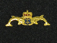 Submariners small lapel badge