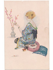 Suzanne Meunier Glamour Postcard Parisian Girls